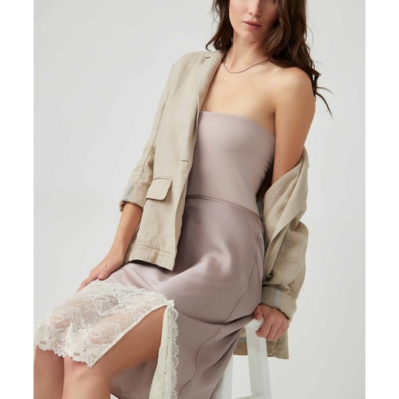 Free People Tops - FREE PEOPLE Tati Seamless Tube Bodysuit / Etherea